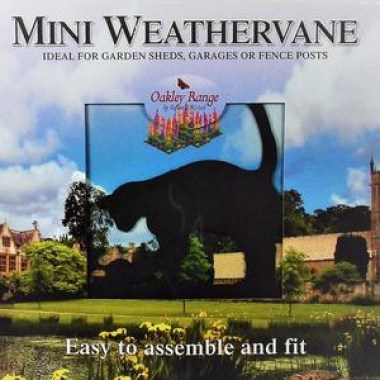 cat weathervane carton